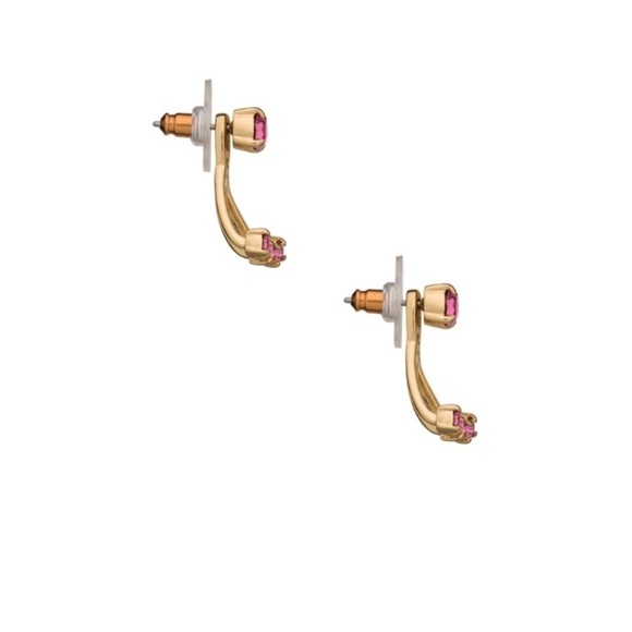 Kate Spade Dainty Sparklers Ear Jacket Earrings - Picture 6 of 7